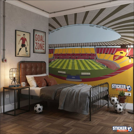 Visualisation Papier Peint stade Stadio Olimpico - AS Roma