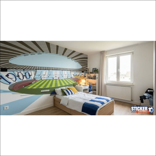 Visualisation Papier Peint stade Stadio Olimpico - SS Lazio
