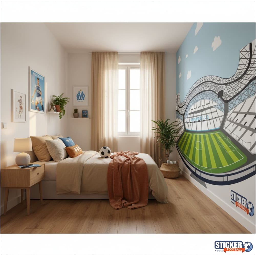 Visualisation Papier Peint stade Stade Vélodrome - Olympique de Marseille