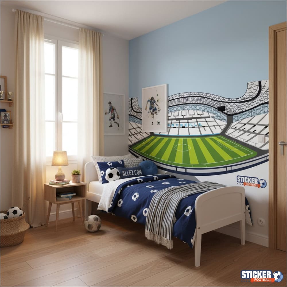 Visualisation Papier Peint stade Stade Vélodrome - Olympique de Marseille