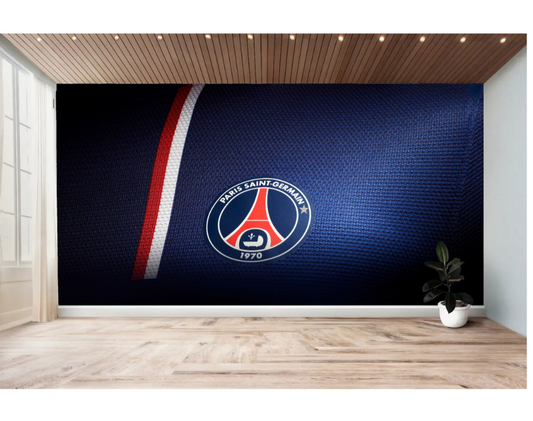 papier peint psg avec etoile