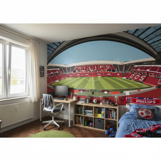 Visualisation Papier Peint stade Philips Stadion - PSV - Eindhoven