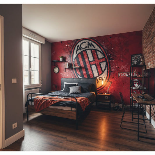 Visualisation papier peint foot AC Milan Italie