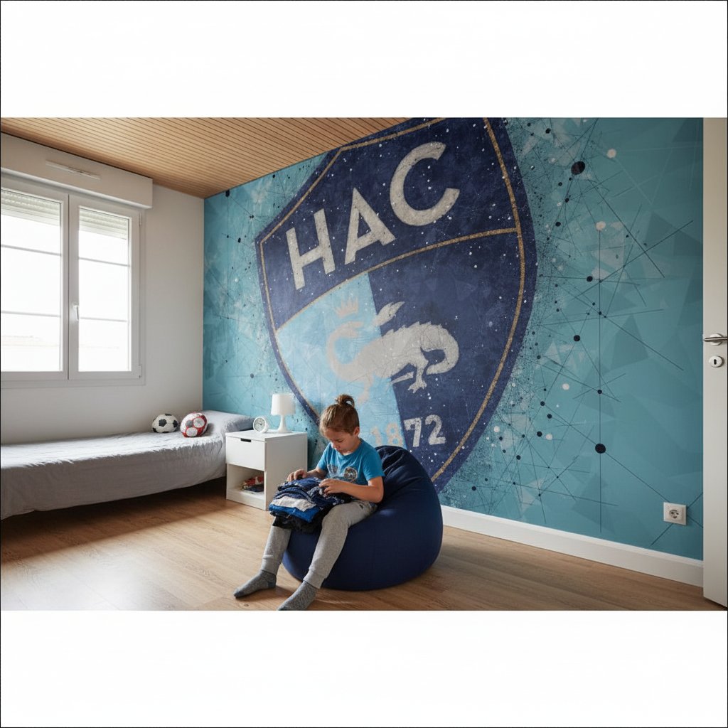 Visualisation papier peint foot Le Havre HAC