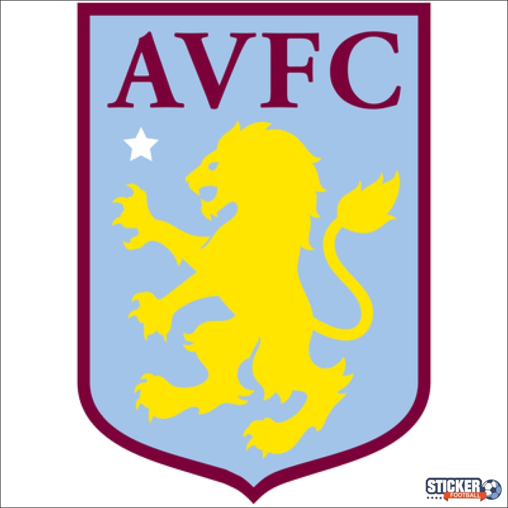 Sticker Aston Villa logo