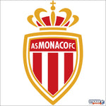 Sticker foot logo AS Monaco - Vignette | stickers foot