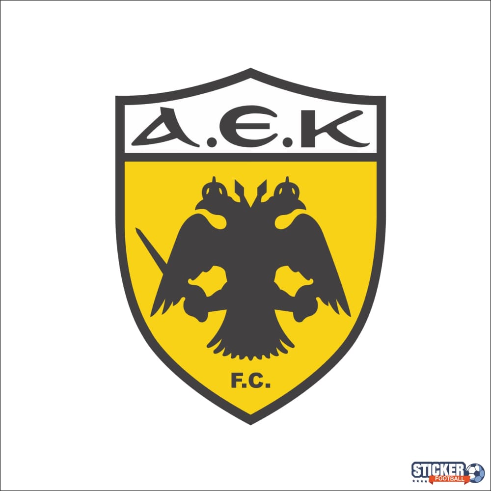 Sticker foot logo club football Athenes