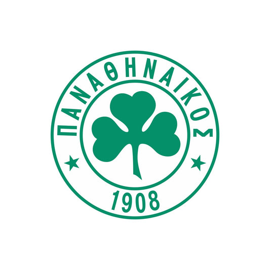 Sticker foot logo club Panathiniakos