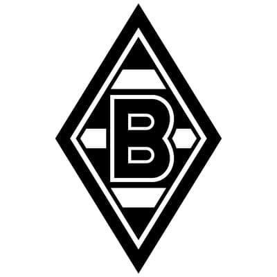 Sticker football Borussia Mönchengladbach Logo