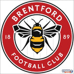 Sticker football Brentford logo - Vignette | stickers foot