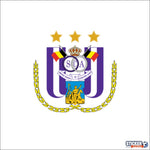 Sticker logo Anderlecht Belgique - Vignette | stickers foot
