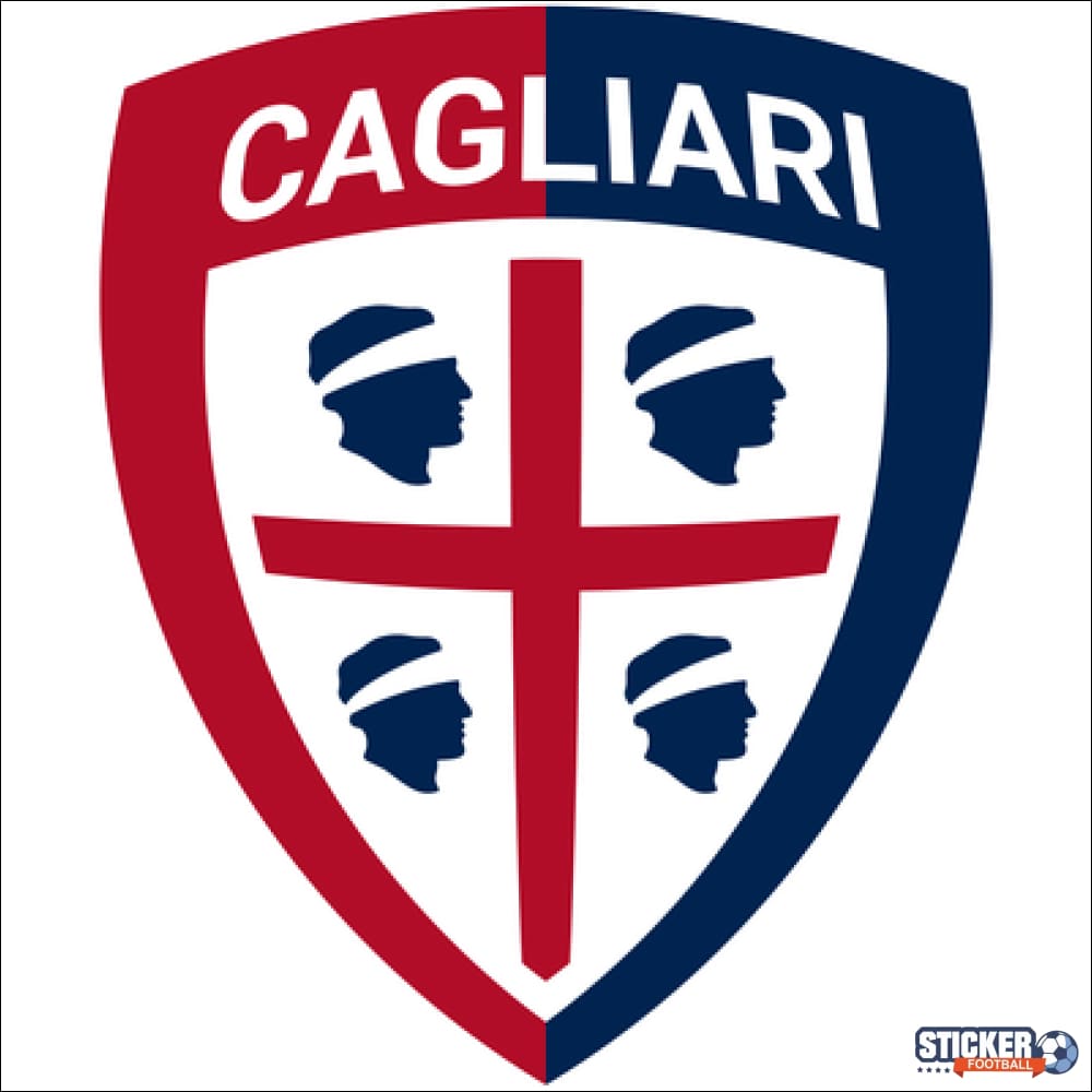 Sticker logo Cagliari - football ITALIEN