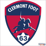 Sticker logo Clermont Foot - Vignette | stickers foot