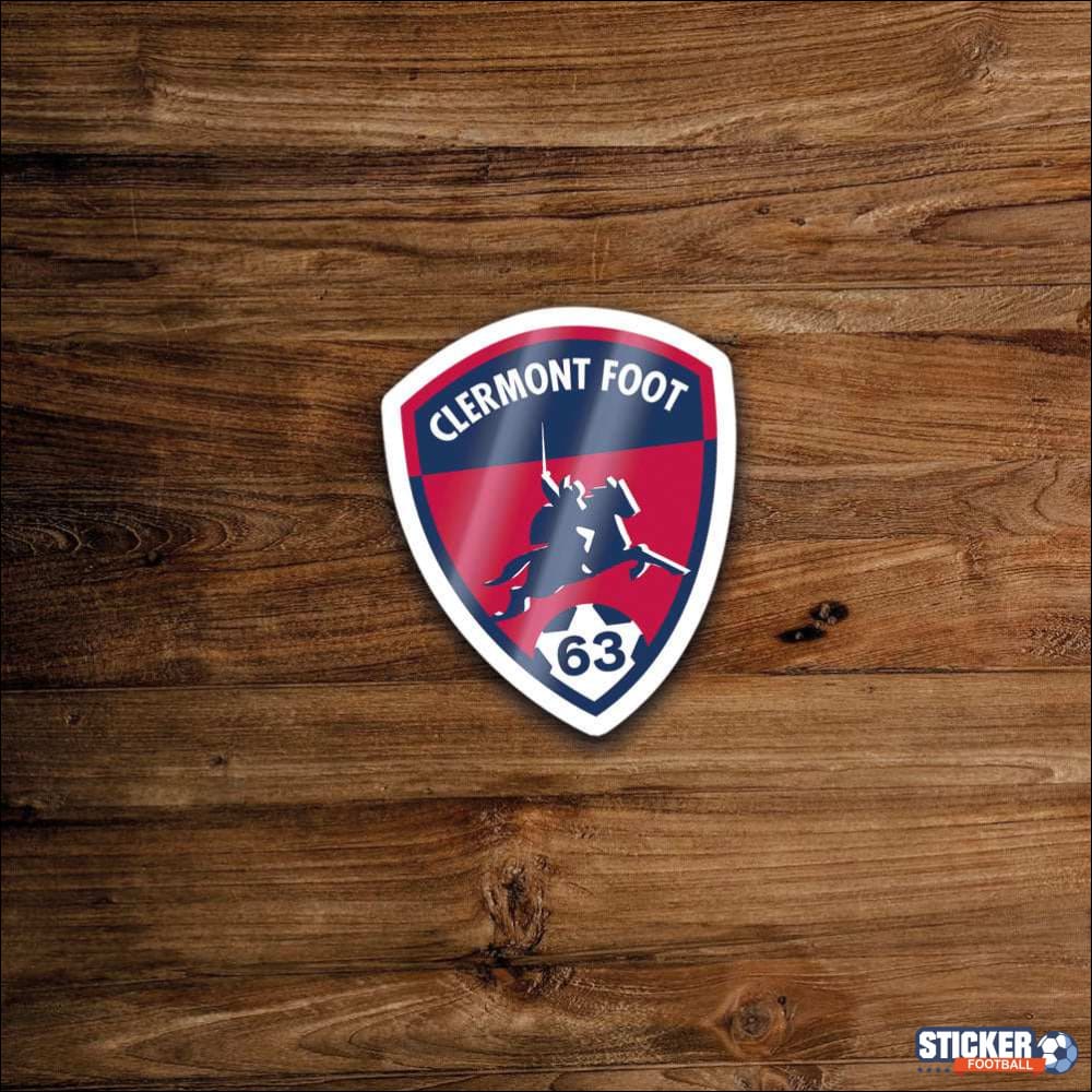 Sticker logo clermont foot