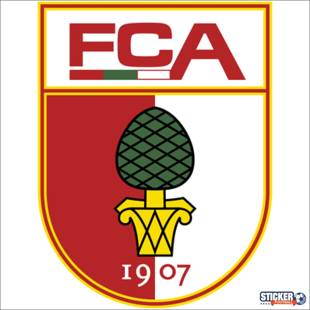 Sticker logo club Augsburg Foot