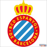 Sticker logo club football RCD Espanyol - Vignette | stickers foot