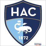 Sticker logo Le Havre foot - logo HAC - Vignette | stickers foot