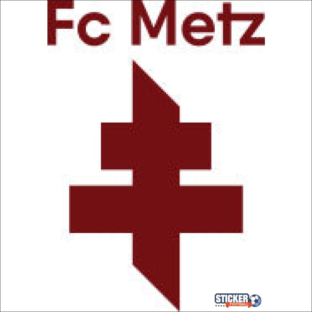 Sticker logo Metz foot