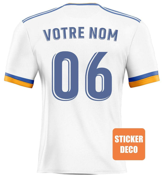  Sticker REAL MADRID Personnalisé sticker-foot