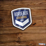 Stickers Girondins de Bordeaux logo - Vignette | stickers foot