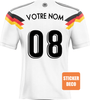 sticker foot maillot Allemagne 1990