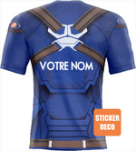 Autocollant concept maillot Captain America Avengers - Vignette | stickers foot