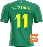 Autocollant football - maillot Bolivie - Vignette | stickers foot