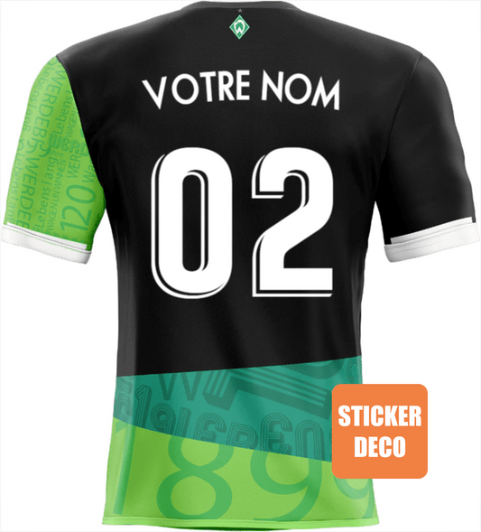 Autocollant maillot Werder Breme collector