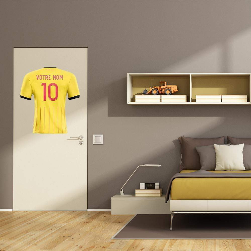 Déco foot LENS Personnalisé sticker-foot