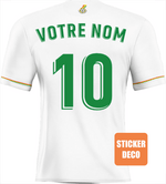 Déco adhésif Ghana maillot foot personnalisé 2022 - Vignette | stickers foot