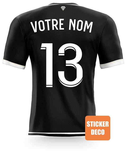 Déco foot  ANGERS maillot sticker-foot