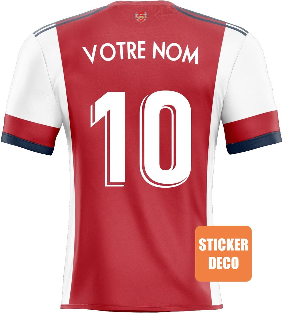 Déco foot- maillot ARSENAL - sticker-foot