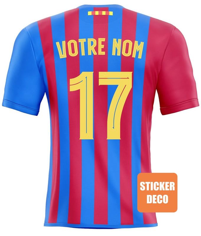 Stickers- Maillot Foot Personnalisé