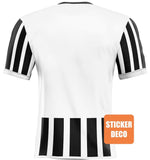 Déco sticker foot - maillot de Juventus - Vignette | stickers foot