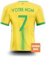Autocollant FC Nantes Personnalisé - Vignette | stickers foot