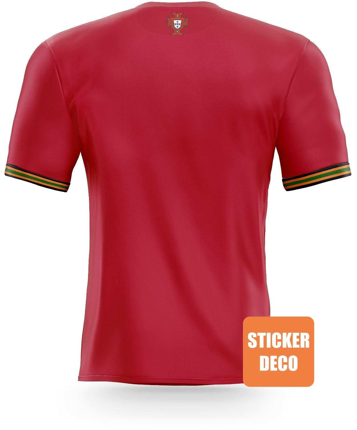 Sticker maillot foot cadeau pour enfant Portugal Déco sticker foot - 2022 PORTUGAL Personnalisé