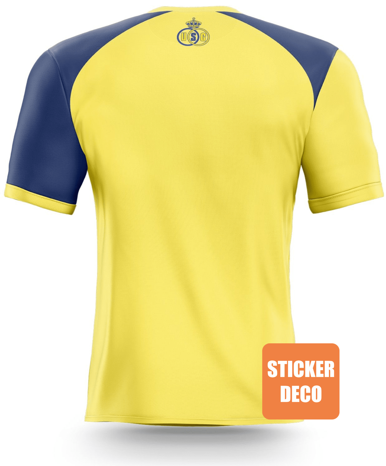Déco foot SAINT GILLOISE Personnalisé sticker-foot
