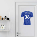 Déco sticker foot -Maillot STRASBOURG Personnalisé - Vignette | stickers foot