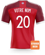 Déco sticker foot - Maillot Bayern Munich - Vignette | stickers foot