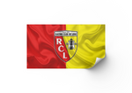 Déco mural football drapeau RC Lens tableau - Vignette | stickers foot