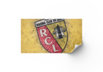 Affiche RC Lens decoration tableau pour fans - Vignette | stickers foot