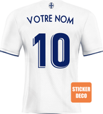 Decoration Sticker OM foot - "Maillot om 2023"  Personnalisé - Vignette | stickers foot