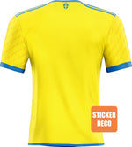 Déco adhésif maillot Suède 2023 - Vignette | stickers foot