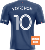 Déco Cadeau PSG personnalisé - sticker Maillot de Paris 2023 - Vignette | stickers foot