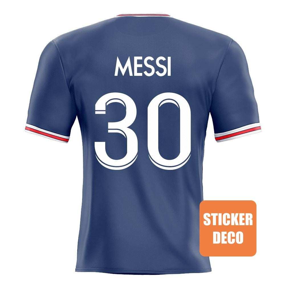 Sticker psg avec visuel de Messi