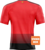 Adhésif deco maillot Manchester United collector 2019 - Vignette | stickers foot