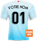 Adhésif du maillot Turquie EURO 2016 - Vignette | stickers foot