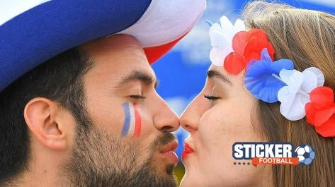 Bracelet ou couronne couleur de France foot