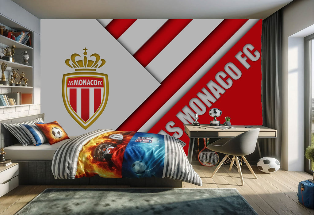 papier peint foot AS Monaco