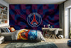 papier peint football Paris Saint Germain  deco chambre